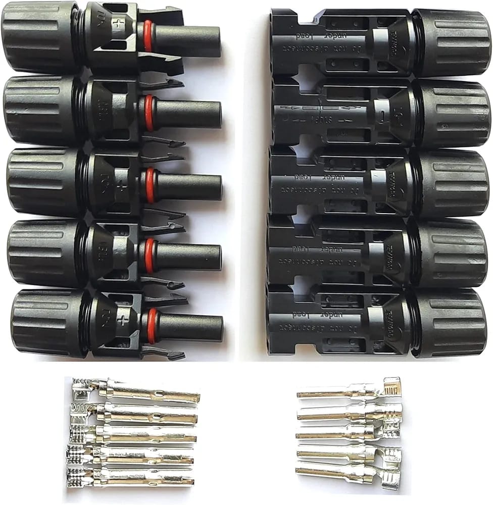 MC4 solar panel connectors